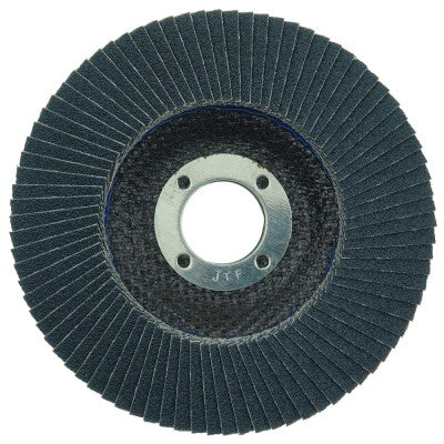 Weiler Tiger Paw Flap Disc - 4 1/2" Type 27 7/8 Arbor 60 Grit 51109 1