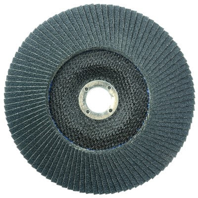 Weiler Tiger Paw Flap Disc - 7" Type 27 7/8 Arbor 40 Grit 51137 1