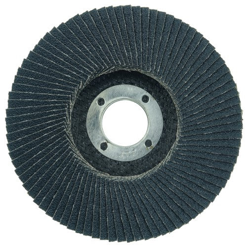 Weiler Tiger Paw HD Flap Disc - 4 1/2" Type 27 7/8 Arbor 60 Grit 51162 1
