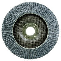 Weiler Tiger Paw Flap Disc - 6" Type 29 7/8 Arbor 60 Grit 51176 1