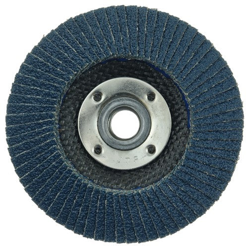 Weiler Wolverine Flap Disc - 4 1/2" Type 29 w/Hub 40 Grit 31350 1