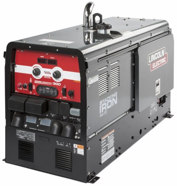 Lincoln Welders Kubota V1505 Lincoln Cross Country 300 CC/CV (Kubota) Diesel Welder K4166-1