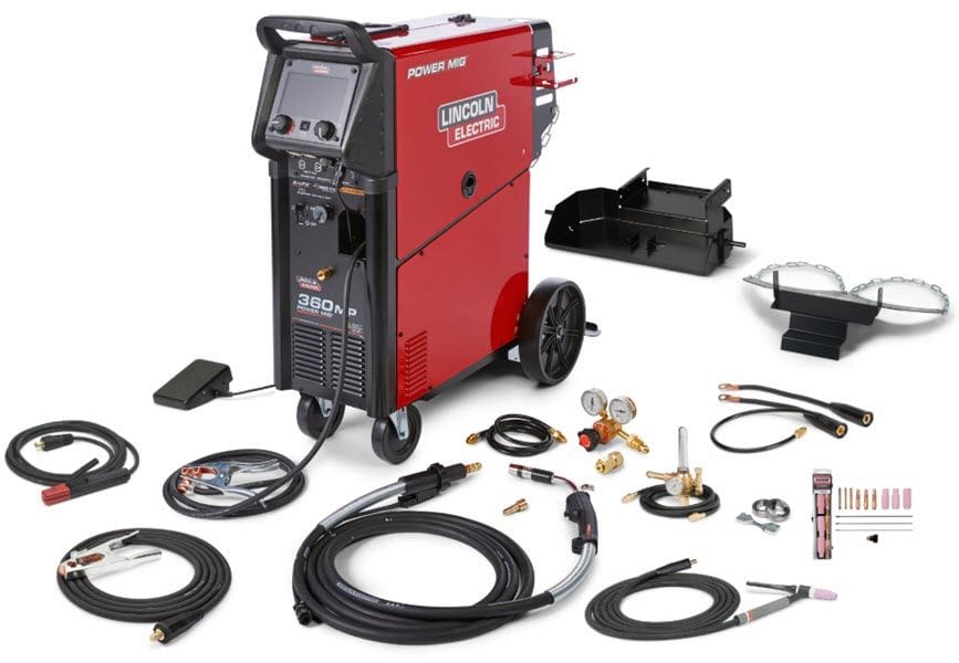 Lincoln Welders Lincoln POWER MIG 360MP Multi-Process Welder Education One-Pak K4778-1