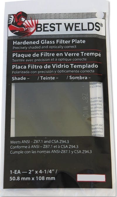 Best Welds Welding Helmet Accessories Best Welds Replacement Welding Lens - 2 X 4