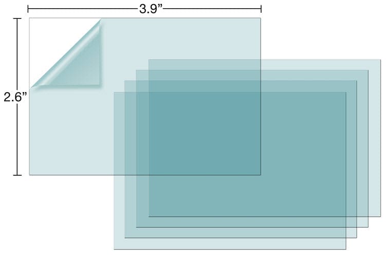 Lincoln Welding Helmet Accessories Lincoln Viking 2450 Inside Cover Lens KP2931-1