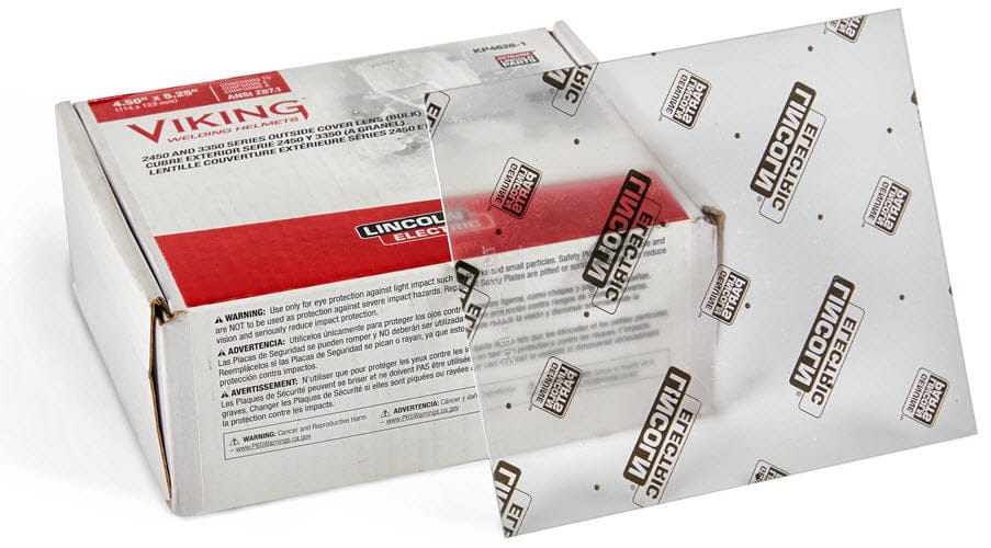 Lincoln Welding Helmet Accessories Lincoln Viking 3350/2450 Bulk Outside Cover Lens KP4628-1