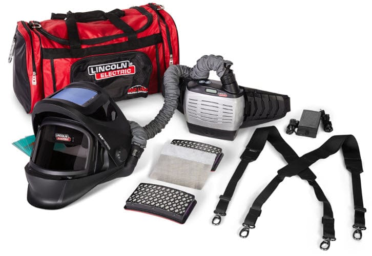 Lincoln Welding Helmets Lincoln Viking 3250D FGS PAPR w/Extended Battery K4550-3