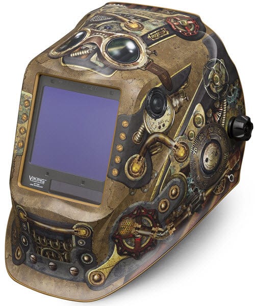 Lincoln Welding Helmets Lincoln Viking 3350 Welding Helmet - Steampunk K3428-4