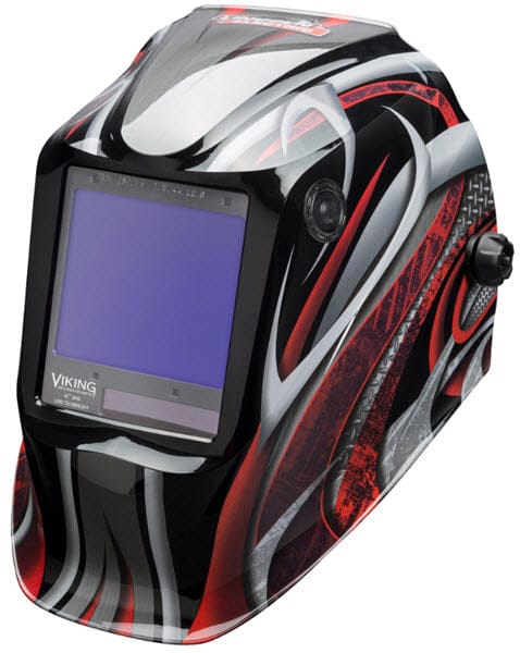 Lincoln Welding Helmets Lincoln Viking 3350 Welding Helmet - Twisted Metal K3248-4